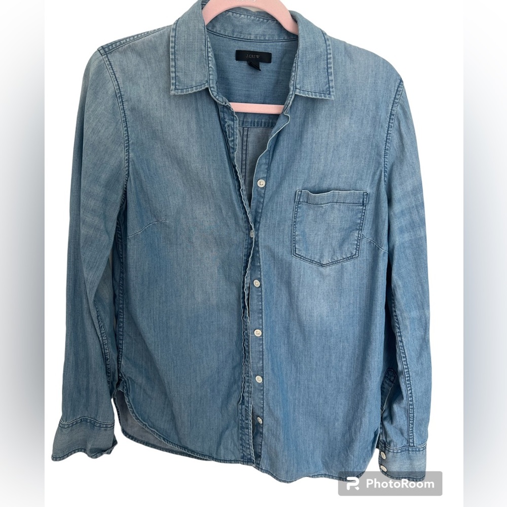 Jcrew Chambray Button Down